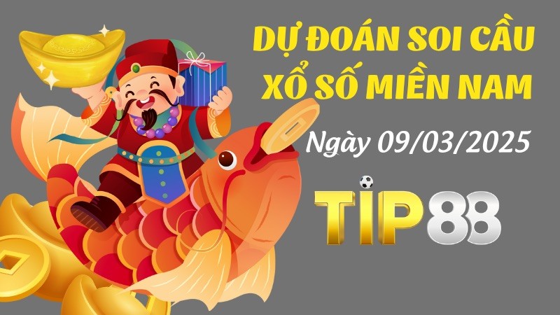 TIP88 Dự Đoán Soi Cầu Xổ Số Miền Nam Ngày 09/07/2025 - Dự Đoán Chính Xác Nhất